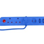 Electricmate 6 Way Multiplug with Overload Protection Blue Electricmate 6 Way Multiplug with Overload Protection Blue