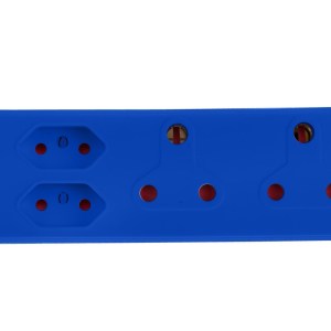 Electricmate 2 x 16 + 2 x 5 Amp Adaptor Loose Blue Electricmate 2 x 16 + 2 x 5 Amp Adaptor Loose Blue