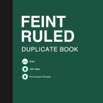 MARLIN DUPLICATE A4 BK FEINT MARLIN DUPLICATE A4 BK FEINT