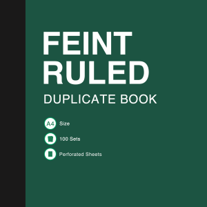 MARLIN DUPLICATE A4 BK FEINT MARLIN DUPLICATE A4 BK FEINT