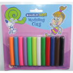 Marlin Kids Modelling clay 180g 6 normal & 6 neon colours Marlin Kids Modelling clay 180g 6 normal & 6 neon colours