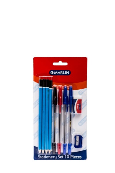 Marlin stationery set 10 piece Marlin stationery set 10 piece
