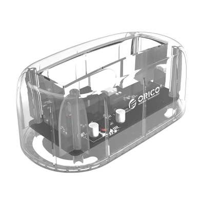 Orico 3.5″/2.5″ USB3.0 Transparent HDD Dock – Transparent Orico 3.5″/2.5″ USB3.0 Transparent HDD Dock – Transparent
