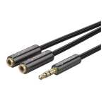 Orico 3.5mm Male to Dual Female 25cm Audio Splitter Cable Orico 3.5mm Male to Dual Female 25cm Audio Splitter Cable