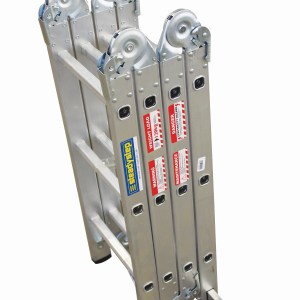 MTS Aluminum & Steel Multi-Purpose Folding Ladder 4×3 MTS Aluminum & Steel Multi-Purpose Folding Ladder 4×3