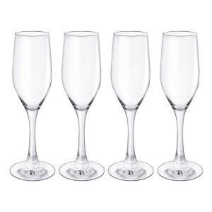 Borgonovo Ducale Flute 170ml 4 Piece Set Borgonovo Ducale Flute 170ml 4 Piece Set