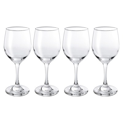 Borgonovo Ducale Wine Glass 270ml 4 Piece Set Borgonovo Ducale Wine Glass 270ml 4 Piece Set