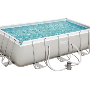 Bestway 4.04m x 2.01m x 1.00m Power Steel Rectangular Frame Pool Set Bestway 4.04m x 2.01m x 1.00m Power Steel Rectangular Frame Pool Set