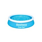 Bestway 1.83m x 51cm Fast Set Pool -1,100L (no pump & filter) Bestway 1.83m x 51cm Fast Set Pool -1,100L (no pump & filter)