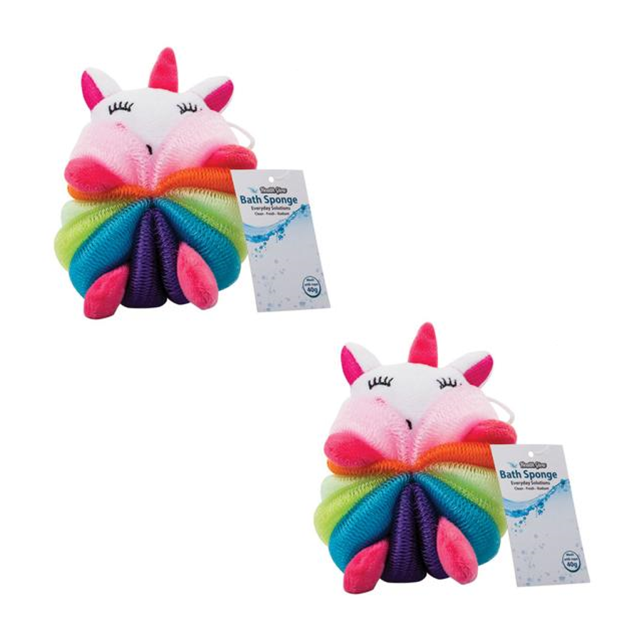 2pack Unicorn Bath Loofah Sponge 2pack Unicorn Bath Loofah Sponge