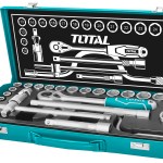 Total Tools 24Pcs 1/2″ Industrial socket set Total Tools 24Pcs 1/2″ Industrial socket set