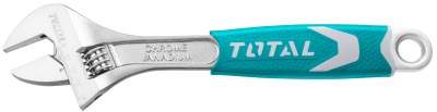 Total Tools 1Pc Adjustable Wrench 150mm (6″) Industrial Total Tools 1Pc Adjustable Wrench 150mm (6″) Industrial