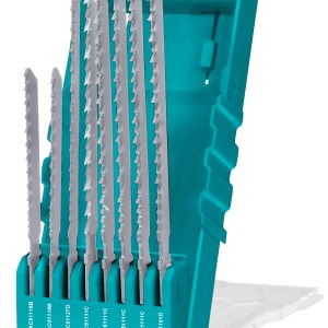 Total Tools Jig Saw Blades Set 8Pcs (2 Sets) Total Tools Jig Saw Blades Set 8Pcs (2 Sets)