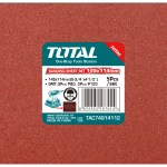 Total Tools Sanding Sheet 145X114mm 5Pcs Set (3Pcs P80, 2Pcs P120) (9 Sets) Total Tools Sanding Sheet 145X114mm 5Pcs Set (3Pcs P80, 2Pcs P120) (9 Sets)