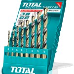 Total Tools HSS Twist Drill Bits Set 8Pcs (2 Sets) Total Tools HSS Twist Drill Bits Set 8Pcs (2 Sets)