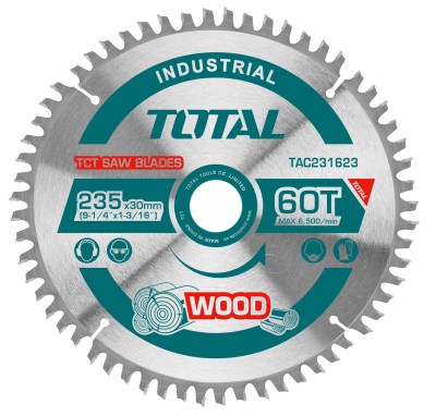 Total Tools 235mm 60T Industrial TCT saw blade Total Tools 235mm 60T Industrial TCT saw blade