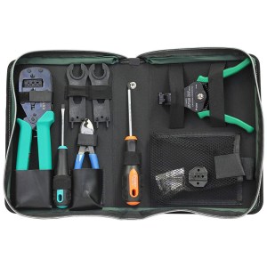 PRK PK-2061 Solar MC3 & MC4 Crimping Tool Kit for Efficient Installations PRK PK-2061 Solar MC3 & MC4 Crimping Tool Kit for Efficient Installations