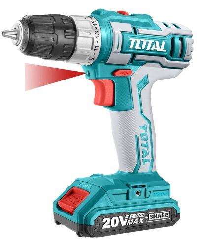 Total Tools 20V Lithium-Ion Cordless Drill Total Tools 20V Lithium-Ion Cordless Drill