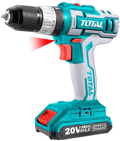 Total Tools 20V Lithium-Ion Industrial Impact Drill Total Tools 20V Lithium-Ion Industrial Impact Drill
