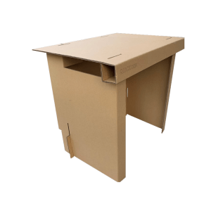 QuickDesk Cardboard Desk Workstation – Small (600x600x550mm) QuickDesk Cardboard Desk Workstation – Small (600x600x550mm)