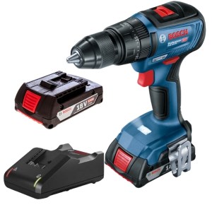Bosch – Cordless Impact Drill, 2 x 2.0Ah Batteries & Charger (18V) – Combo Bosch – Cordless Impact Drill, 2 x 2.0Ah Batteries & Charger (18V) – Combo