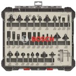 Bosch – Milling Steel Set HM mixed 1/4 ” – (30 Pieces) Bosch – Milling Steel Set HM mixed 1/4 ” – (30 Pieces)