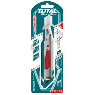 Total – Snap-Off Blade Knife / Box Cutter – 173mm Total – Snap-Off Blade Knife / Box Cutter – 173mm
