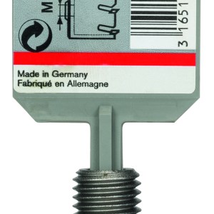 Hex Shank for Core Cutters, M16, 11mm, 80mm Hex Shank for Core Cutters, M16, 11mm, 80mm