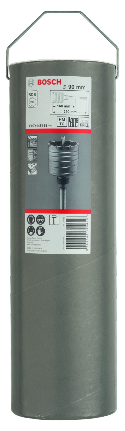 SDS-Max-9 Core Cutter 90 X 80 X 160mm SDS-Max-9 Core Cutter 90 X 80 X 160mm