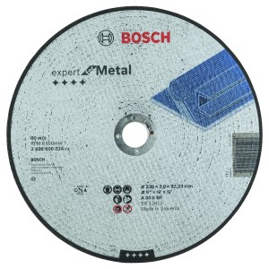 Straight Cutting Disc Expert Metal A 30 S BF, 230, 3,0 Straight Cutting Disc Expert Metal A 30 S BF, 230, 3,0
