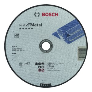 Straight Cutting Disc Best Metal A 30 V BF, 230, 2,5 Straight Cutting Disc Best Metal A 30 V BF, 230, 2,5