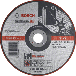 Semi-Flexible Grinding Disc WA 46 BF, 115, 3,0 Semi-Flexible Grinding Disc WA 46 BF, 115, 3,0