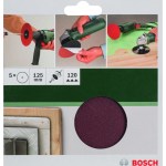 Sanding Sheet for Drill, 125mm, 120, 5 Piece Sanding Sheet for Drill, 125mm, 120, 5 Piece
