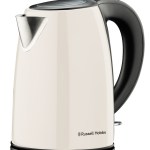 Russell Hobbs 1.7L Metallic Cream Kettle Russell Hobbs 1.7L Metallic Cream Kettle