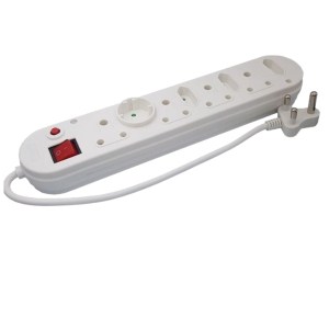 Zenith – Multiplug with Switch and Cord – (8-Way) Zenith – Multiplug with Switch and Cord – (8-Way)