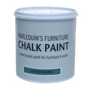 Harlequin – Chalk Paint For Furniture and Walls – 1 Litre – Derbyshire Harlequin – Chalk Paint For Furniture and Walls – 1 Litre – Derbyshire
