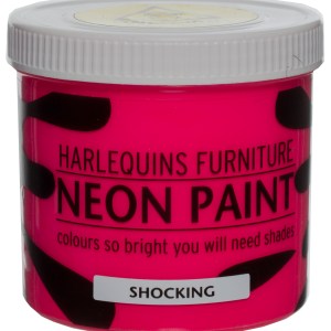 Harlequin – Neon Paint For Furniture and Walls – 500ml – Shocking Harlequin – Neon Paint For Furniture and Walls – 500ml – Shocking