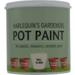Harlequin – Pot Paint For Plastic, Masonry and Ceramic Pots – 1 Litre – Bill ‘n Ben Harlequin – Pot Paint For Plastic, Masonry and Ceramic Pots – 1 Litre – Bill ‘n Ben