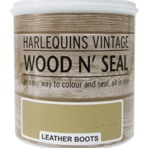 Harlequin – Wood n’ Seal – Colour and Sealant for Raw Wood – 1 Litre – Leather Boots Harlequin – Wood n’ Seal – Colour and Sealant for Raw Wood – 1 Litre – Leather Boots