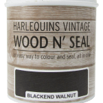 Harlequin – Wood n’ Seal – Colour and Sealant for Raw Wood – 1 Litre – Blackend Walnut Harlequin – Wood n’ Seal – Colour and Sealant for Raw Wood – 1 Litre – Blackend Walnut