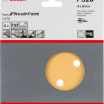 Best Wood+Paint random orbital sanders 150 mm 320 6 holes 5 Piece Best Wood+Paint random orbital sanders 150 mm 320 6 holes 5 Piece