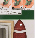 For multi-sanders 102 x 62/93 mm 80 10 Piece For multi-sanders 102 x 62/93 mm 80 10 Piece