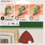 For delta sanders 93 mm 60 5 Piece For delta sanders 93 mm 60 5 Piece