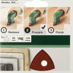 For delta sanders 93 mm 120 5 Piece For delta sanders 93 mm 120 5 Piece