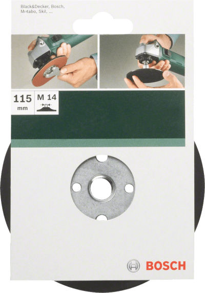 Sanding pad for angle grinders clamping system 115 mm Sanding pad for angle grinders clamping system 115 mm