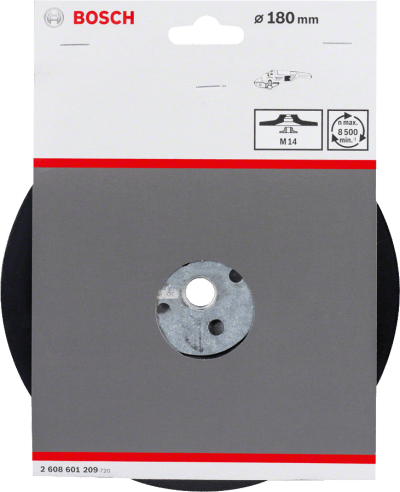 Backing pad 180 mm 8 500 rpm Backing pad 180 mm 8 500 rpm