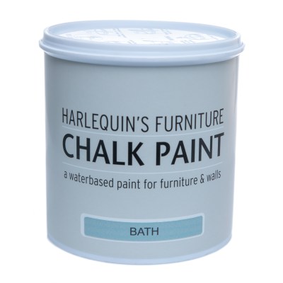 Harlequin – Chalk Paint For Furniture and Walls – 1 Litre – Bath Harlequin – Chalk Paint For Furniture and Walls – 1 Litre – Bath