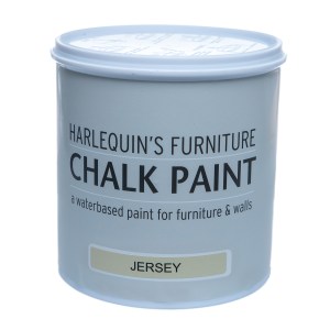 Harlequin – Chalk Paint For Furniture and Walls – 1 Litre – Jersey Harlequin – Chalk Paint For Furniture and Walls – 1 Litre – Jersey