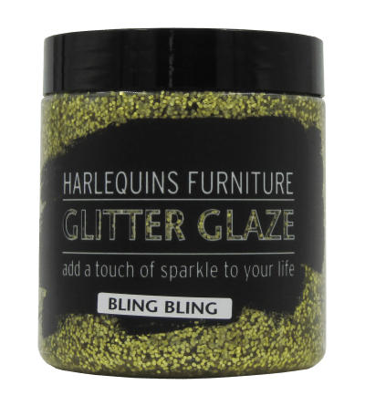 Harlequin – Glitter Glaze Paint For Furniture and Walls – 450ml – Bling Bling Harlequin – Glitter Glaze Paint For Furniture and Walls – 450ml – Bling Bling