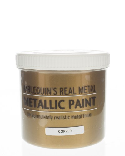 Harlequin – Metallic Paint / Real Metal Metallic Paint – 500ml – Copper Harlequin – Metallic Paint / Real Metal Metallic Paint – 500ml – Copper